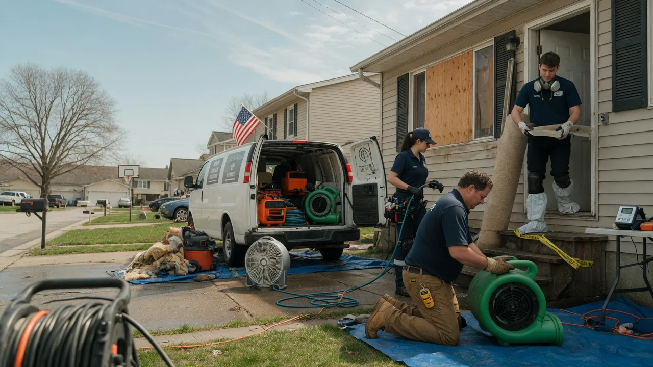 Water Damage Restoration in Fredericksburg, VA near me